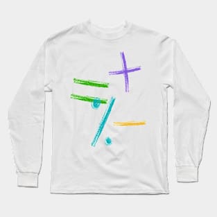 Math Teacher: Nurturing Number Enthusiasts Long Sleeve T-Shirt